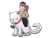 Sticker | T On Cat