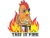 Sticker | This Is Fine (Chicken)