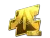 Sticker | twist (Gold) | Atlanta 2017