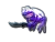 Sticker | Ultraviolet Poison Frog (Foil)