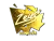 Sticker | Zeus (Gold) | Cologne 2016