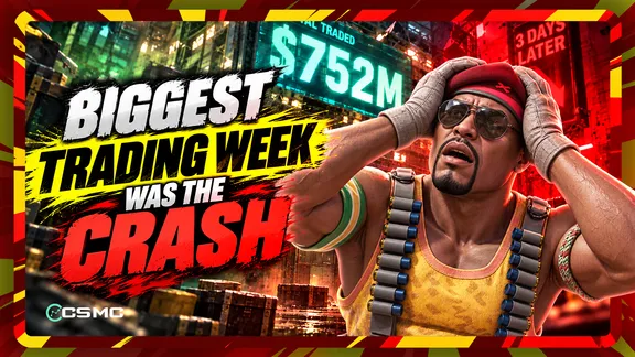 The Biggest Trading Week in CS2 History Was Also the Crash