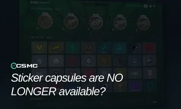 Sticker capsules are NO LONGER available?