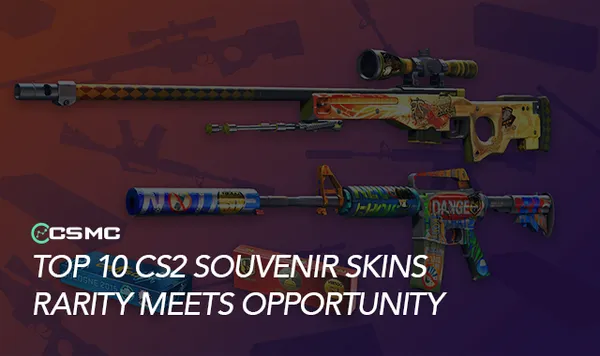 Top 10 mest eftertragtede souvenir-skins i CS2
