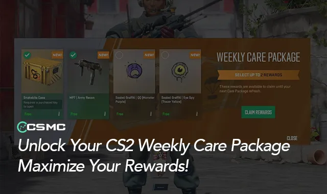 CS2 Weekly Care Package: How to Maximize Your Rewards
