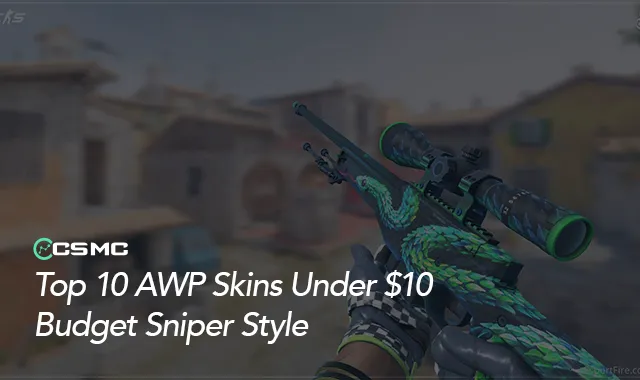 Top 10 des Skins AWP Pas Chers dans CS2 : Style Économique
