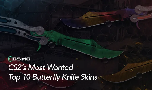 Top 10 Butterfly Knife Skins in CS2