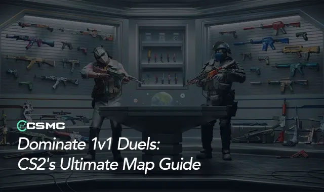 Top 5 1v1 Maps for Duels in CS2: Sharpen Your Skills
