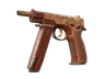 Souvenir CZ75-Auto | Honey Paisley (Well-Worn) skin