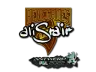 Sticker | aliStair (scintillant) | Anvers 2022